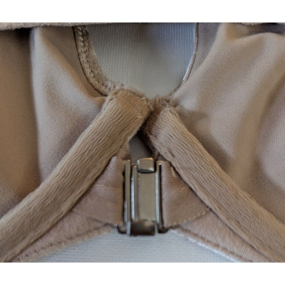 2 Soma Beige Underwire Bras Sz 36G Vanishing Back Front Closure & Enticing Lift - Picture 7 of 9